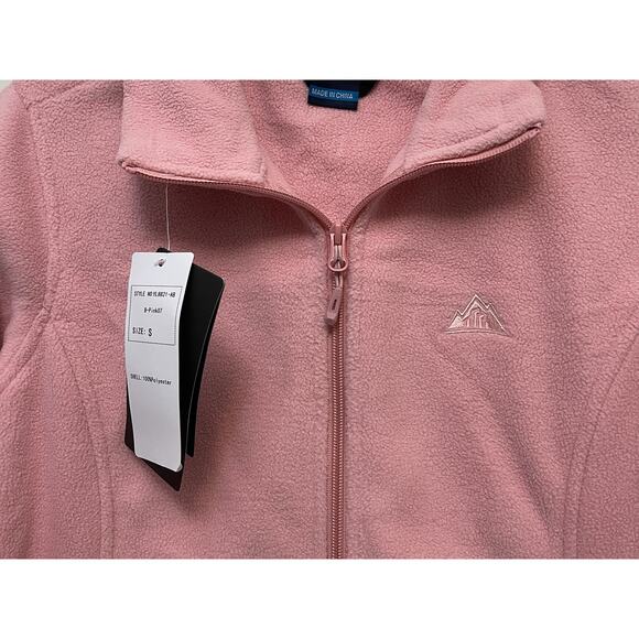 Urban Outdoor Jacket Women's Sz Small Pink Otto Sherpa Deep Pile Fleece NEW - Picture 3 of 3